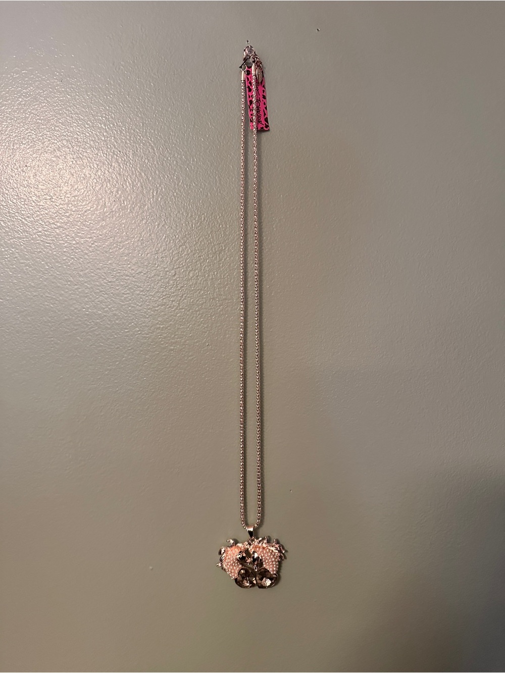 Betsey Johnson Horse Pendant Statement Necklace - Picture 5 of 7